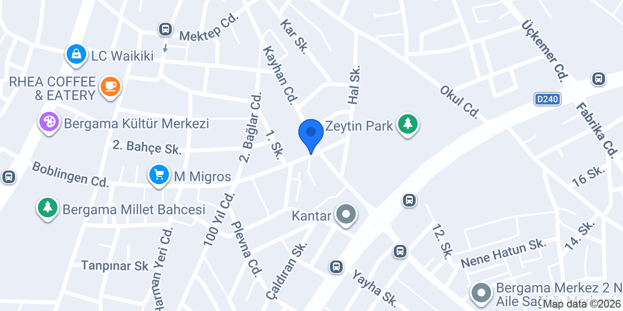 Türkay Çiçek Evi konumu