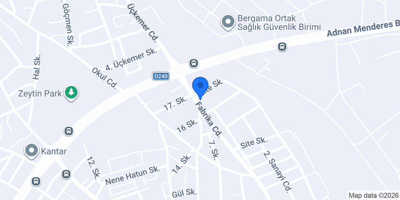 Bergama Cadde Tuning konumu