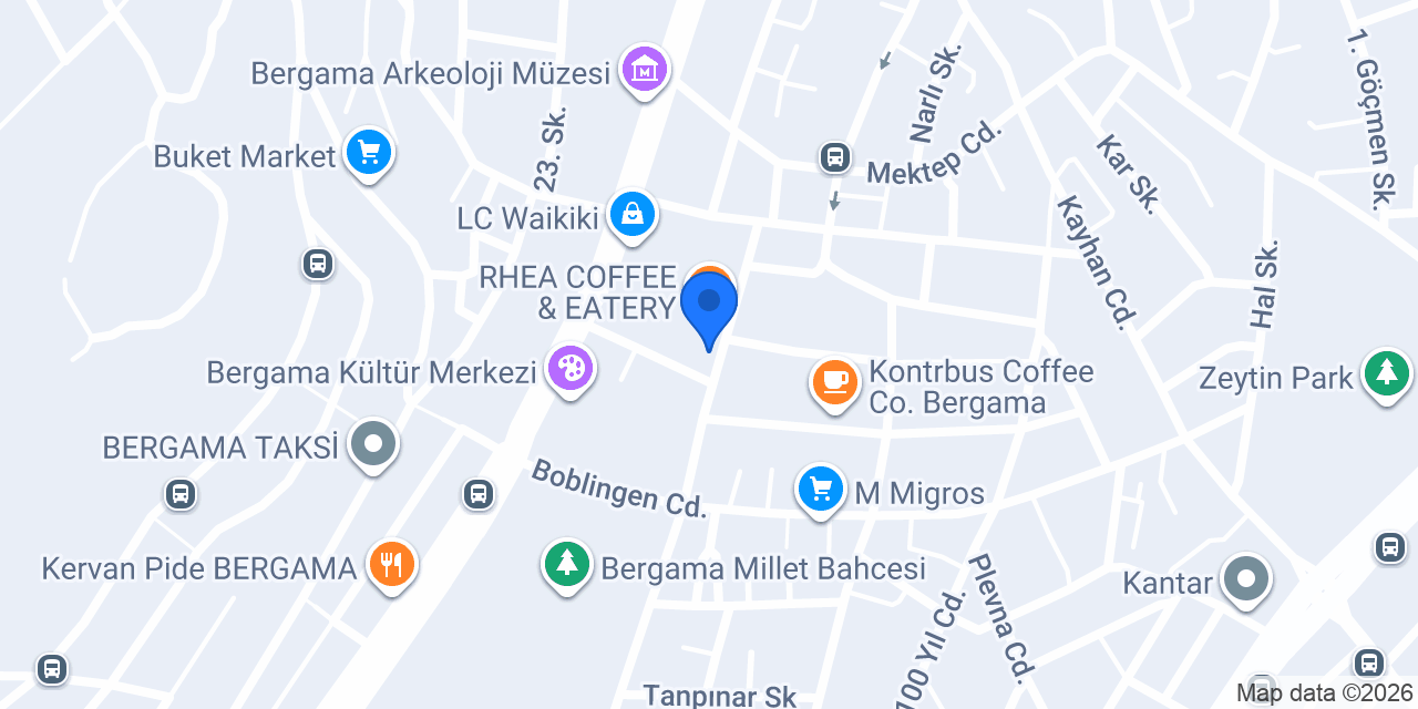 SÖZLER SİGORTA BERGAMA konumu