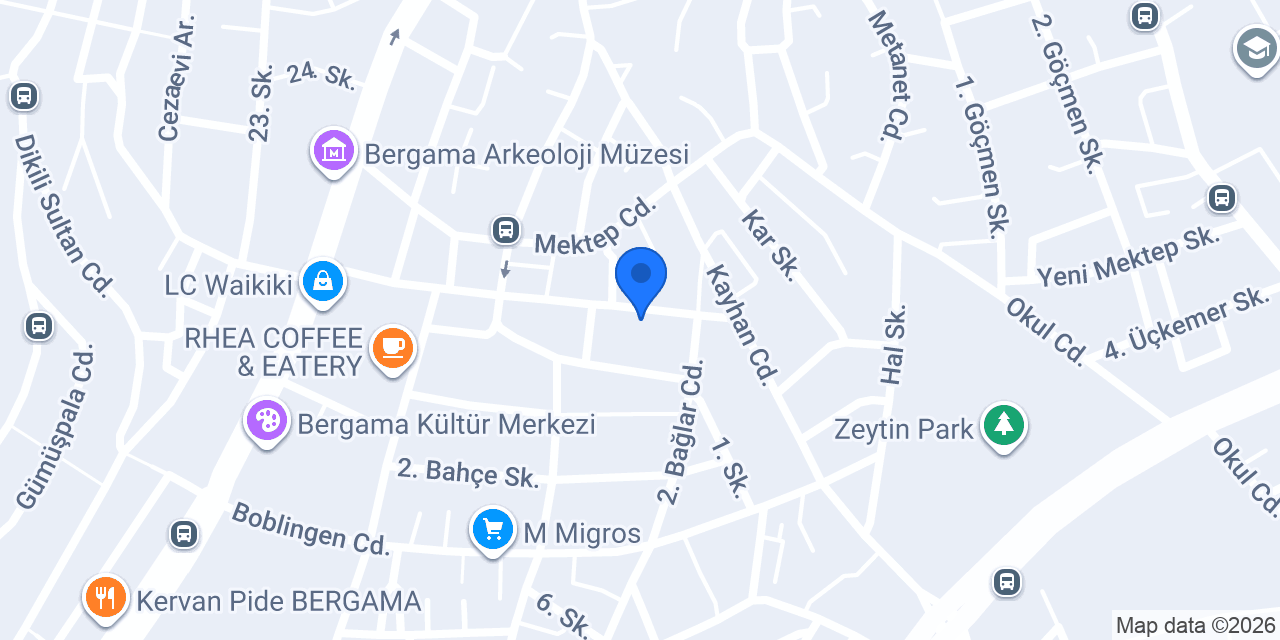 KATRE MİMARLIK konumu