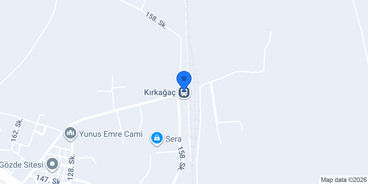 Kırkağaç konumu