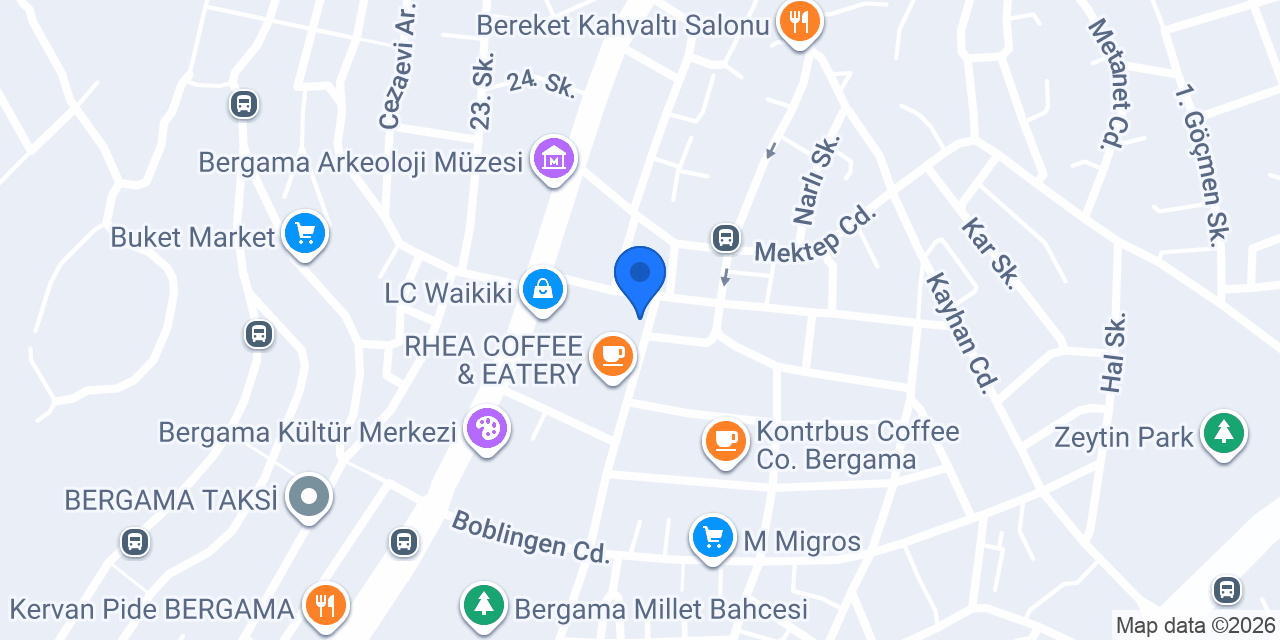 Av. Yiğitcan Ülker Hukuk Bürosu konumu