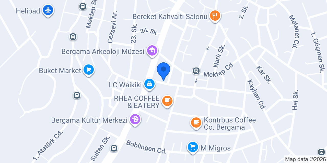 Yazıcıoğlu İnşaat Ltd. konumu