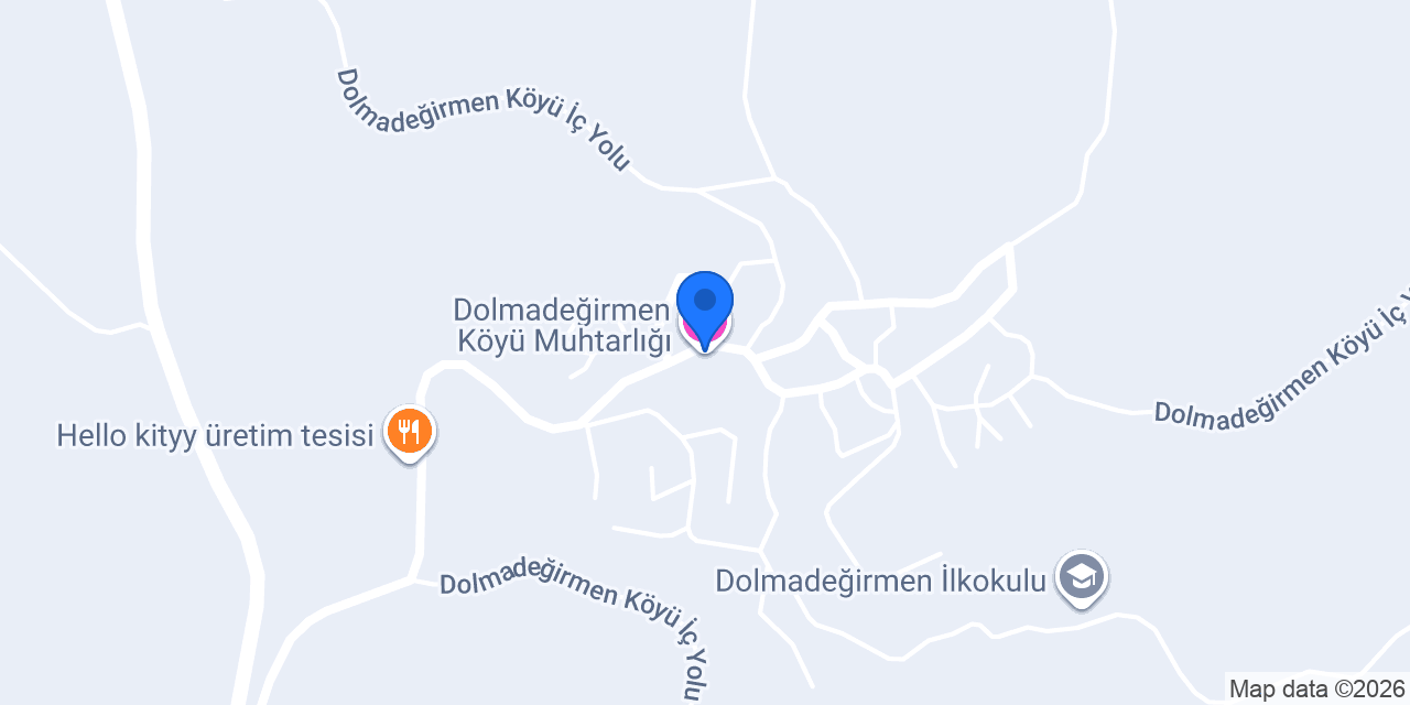 Dolmadeğirmen Köyü Muhtarlığı konumu