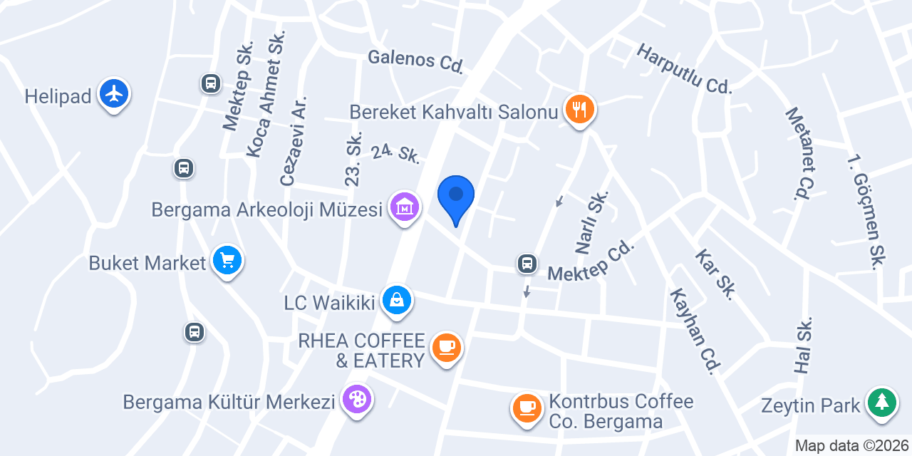 Bakırçay Vinç konumu