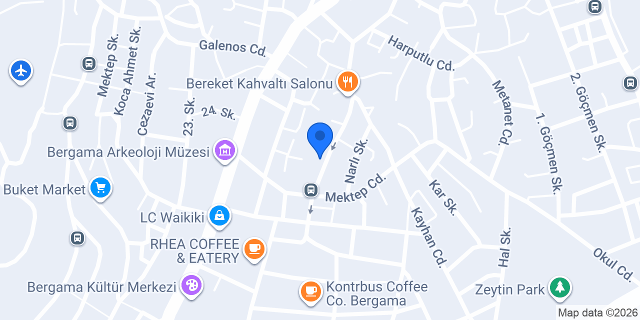 Hasan Özbek Mobilya konumu