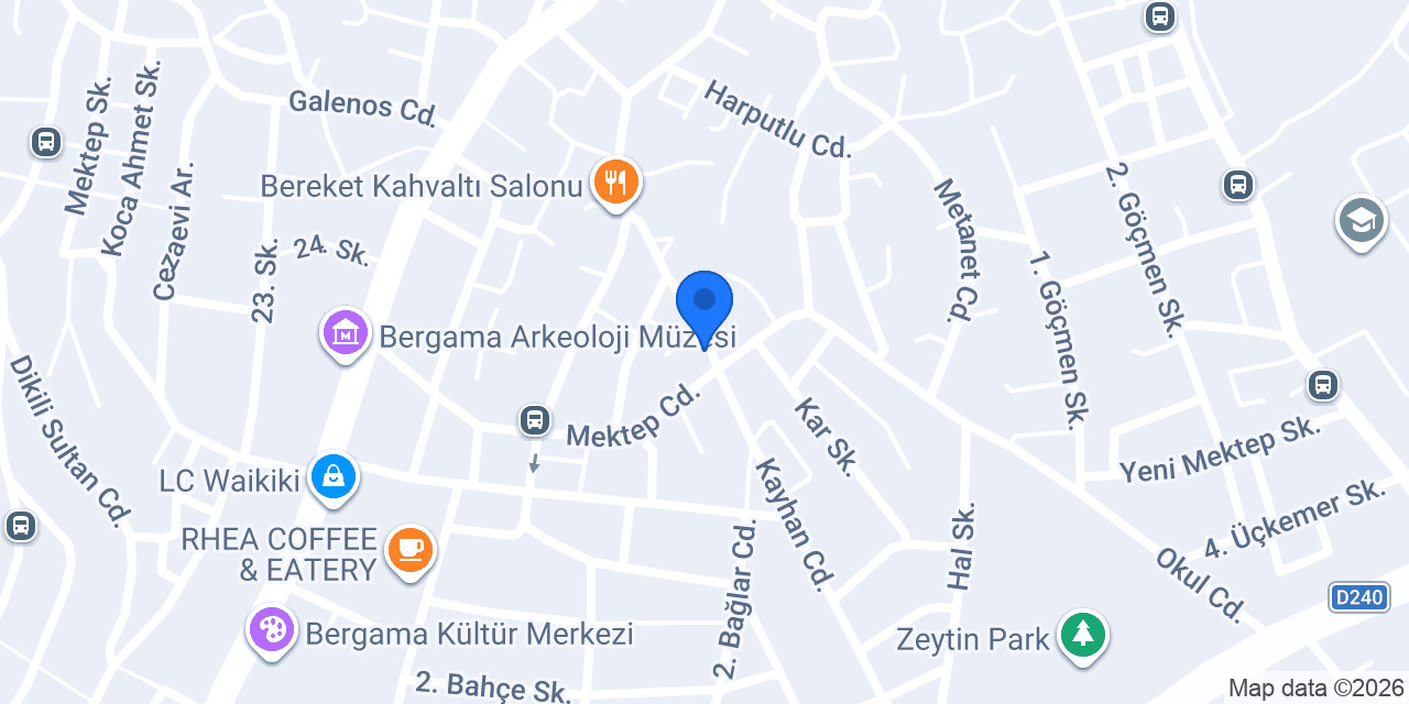 BERGAMA ISI TEKNİK konumu