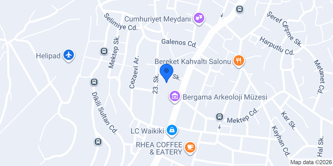 Zübeyde Hanım Ortaokulu konumu