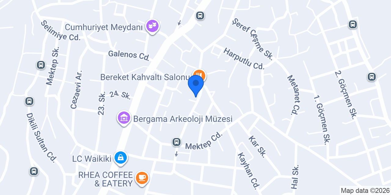 Bergama Halıcı - Tarz Halı konumu