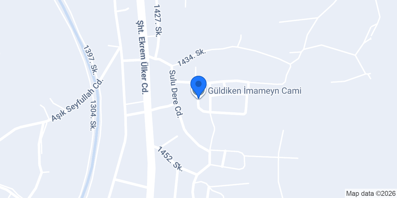 Güldiken İmameyn Cami konumu