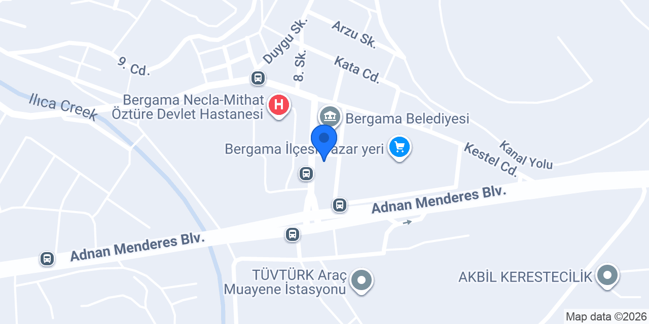 Burçin Eczanesi konumu
