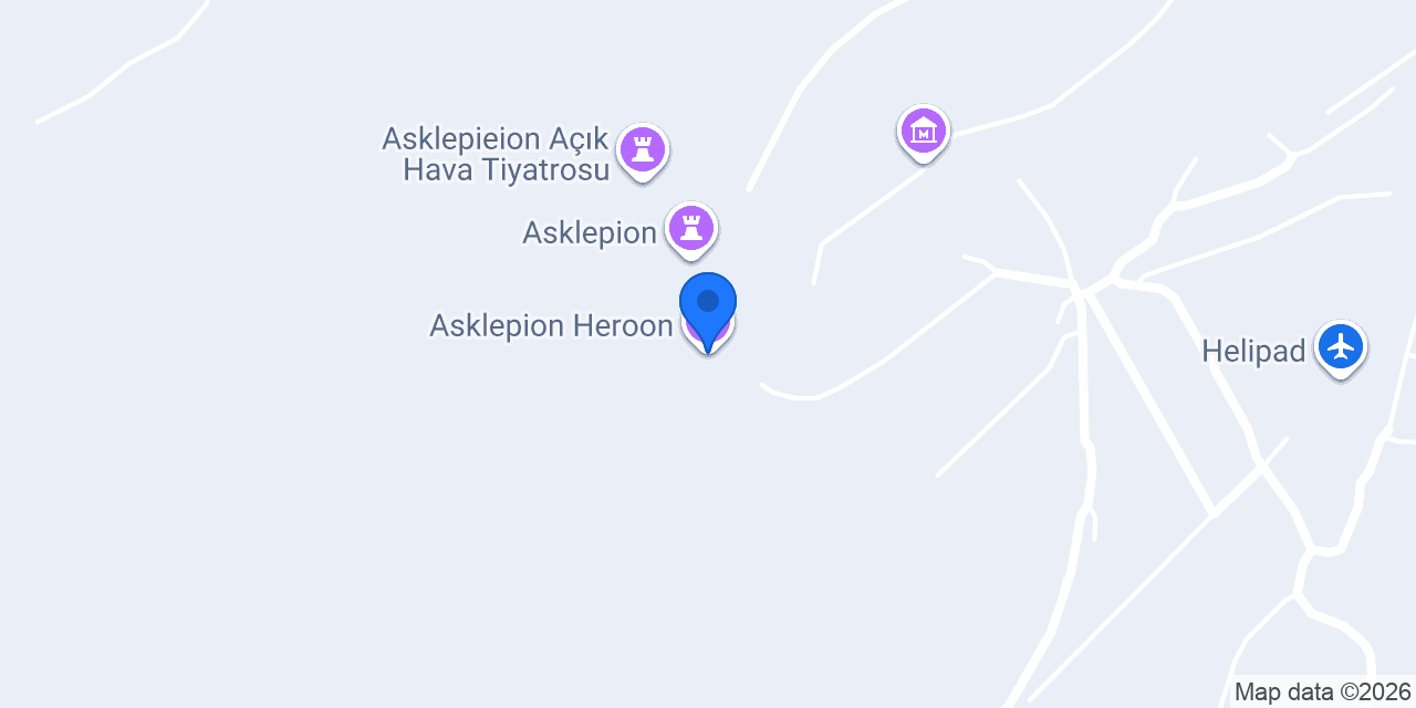 Asklepion Heroon konumu