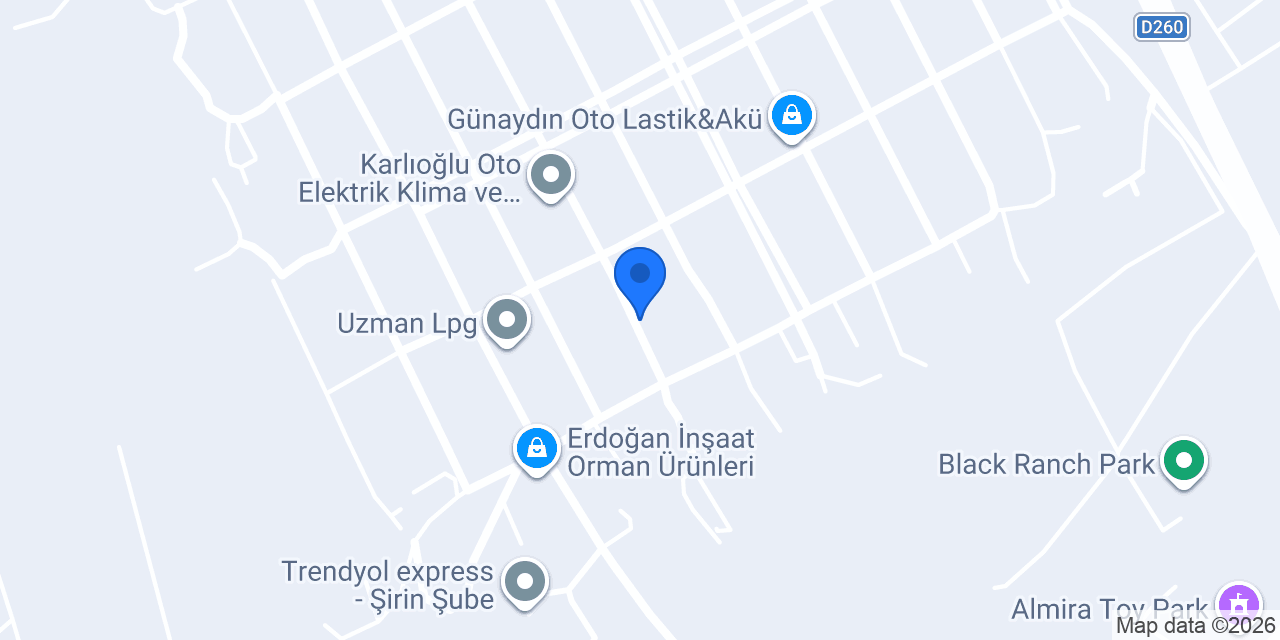 MK OTO ELEKTİRİK konumu