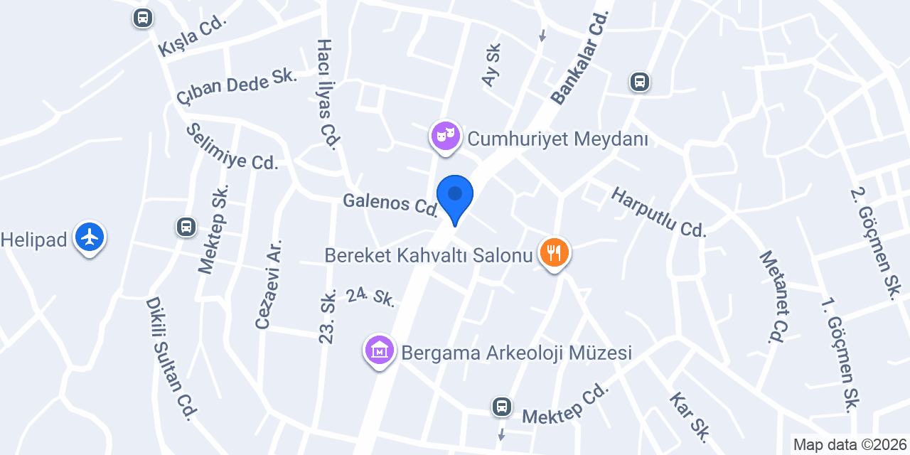 Kermes Eczanesi konumu