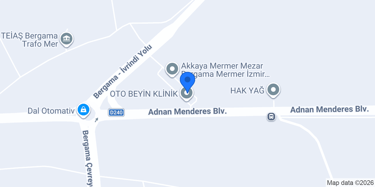 Altaç OTOMOTİV Özel Servis konumu