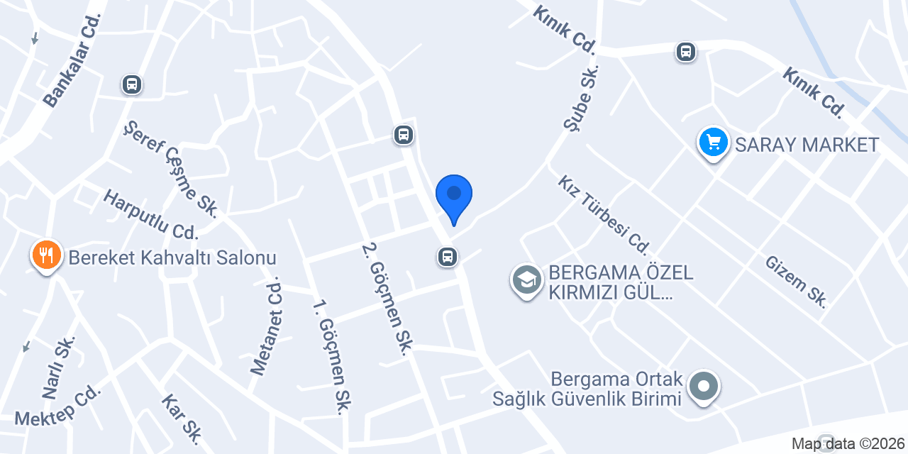 İtina Oto Galeri konumu
