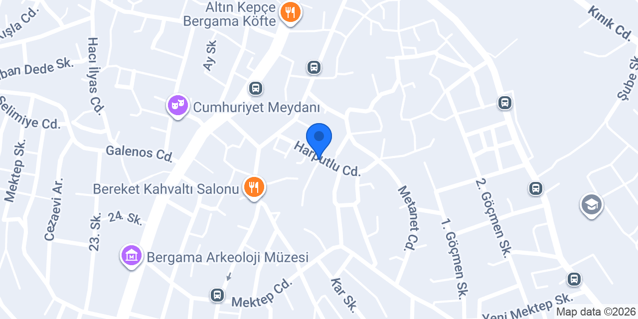 Bergama İnternet Arıza konumu