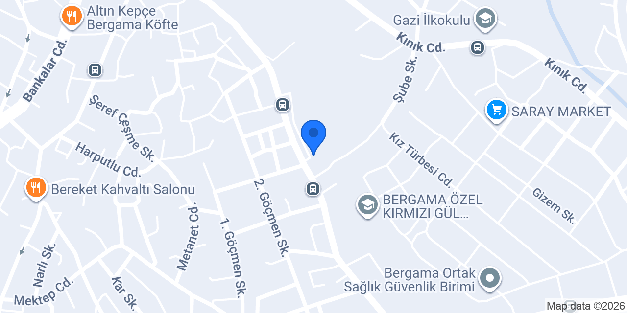 Bergama Auto konumu