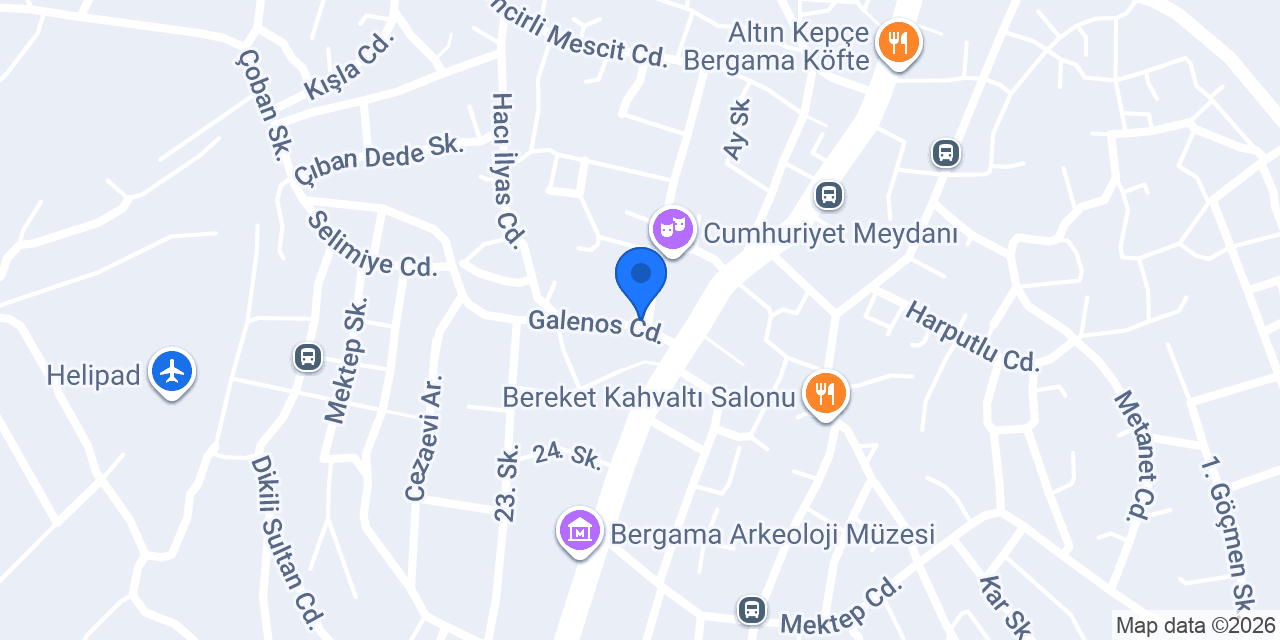 Bergama Sigorta konumu