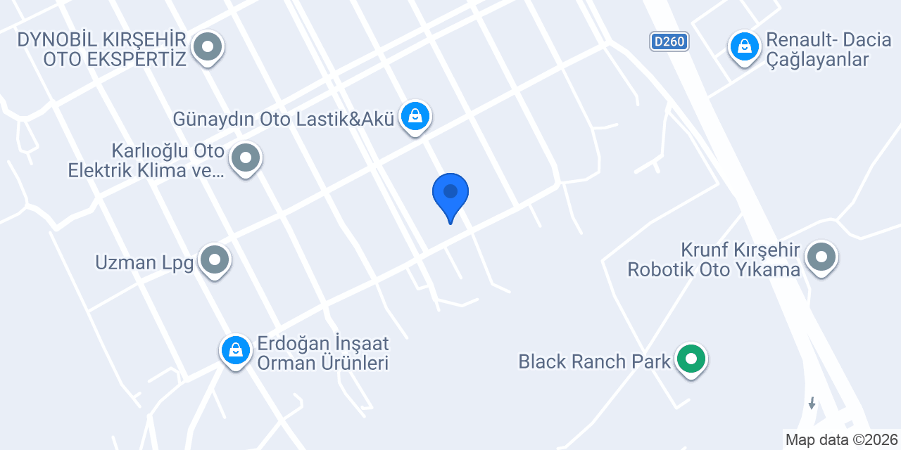 Çelik Oto Makas konumu