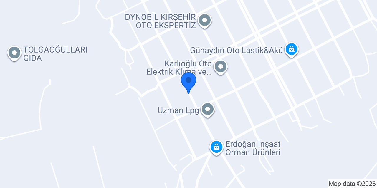 Kırşehir Mobilya DÜNYASI konumu