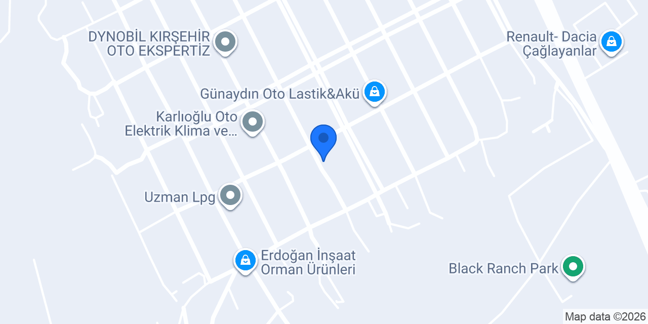 Özyürek Oto Lastik konumu