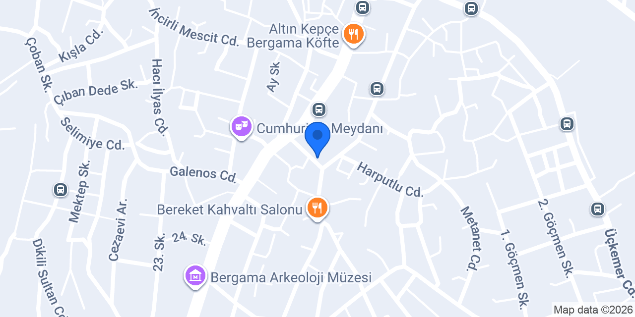Irmak Büfe konumu