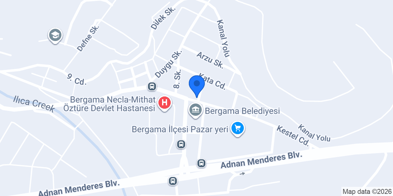 Çiçeksever Eczanesi konumu