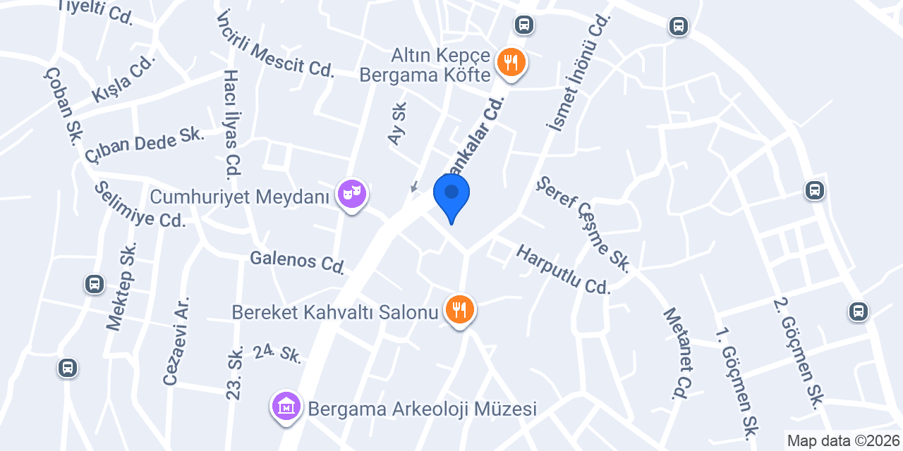 Bergama Oto Anahtar & Elektronik konumu