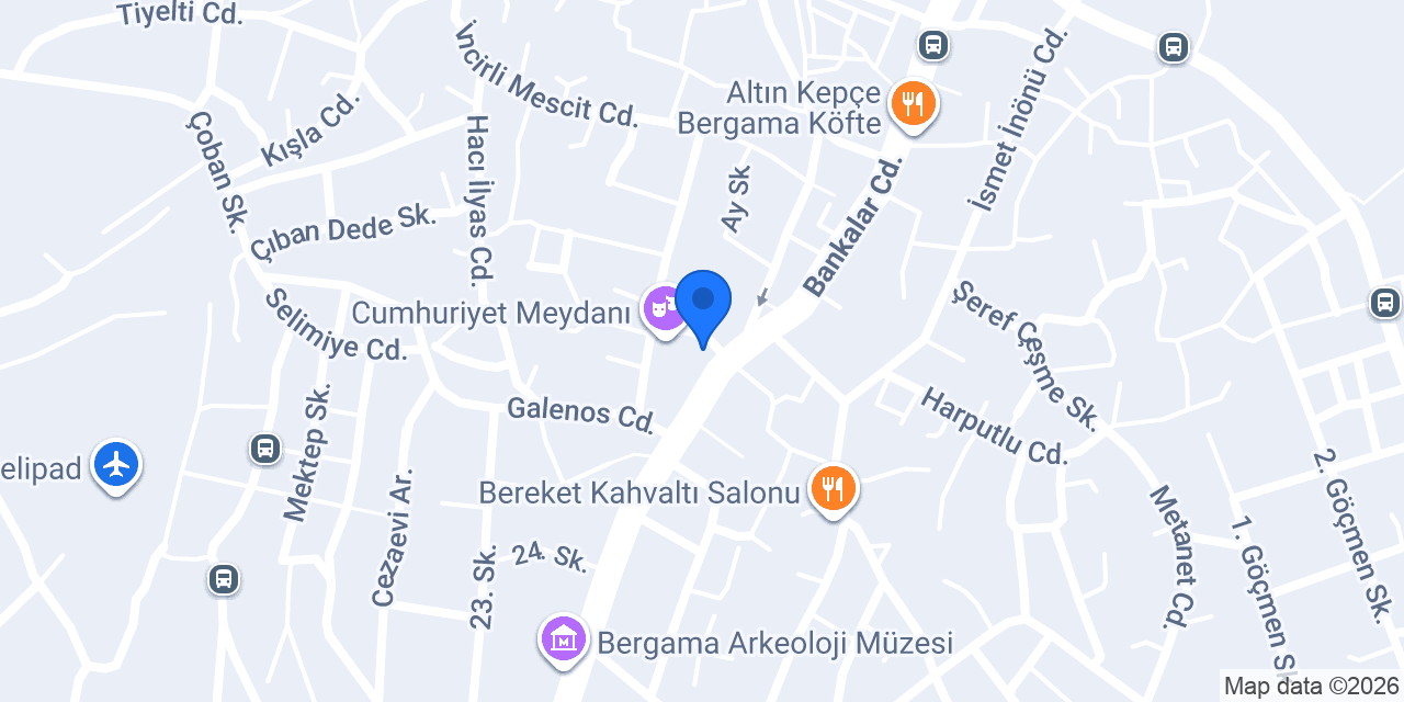 Çiler Gümüş ve Aksesuar konumu