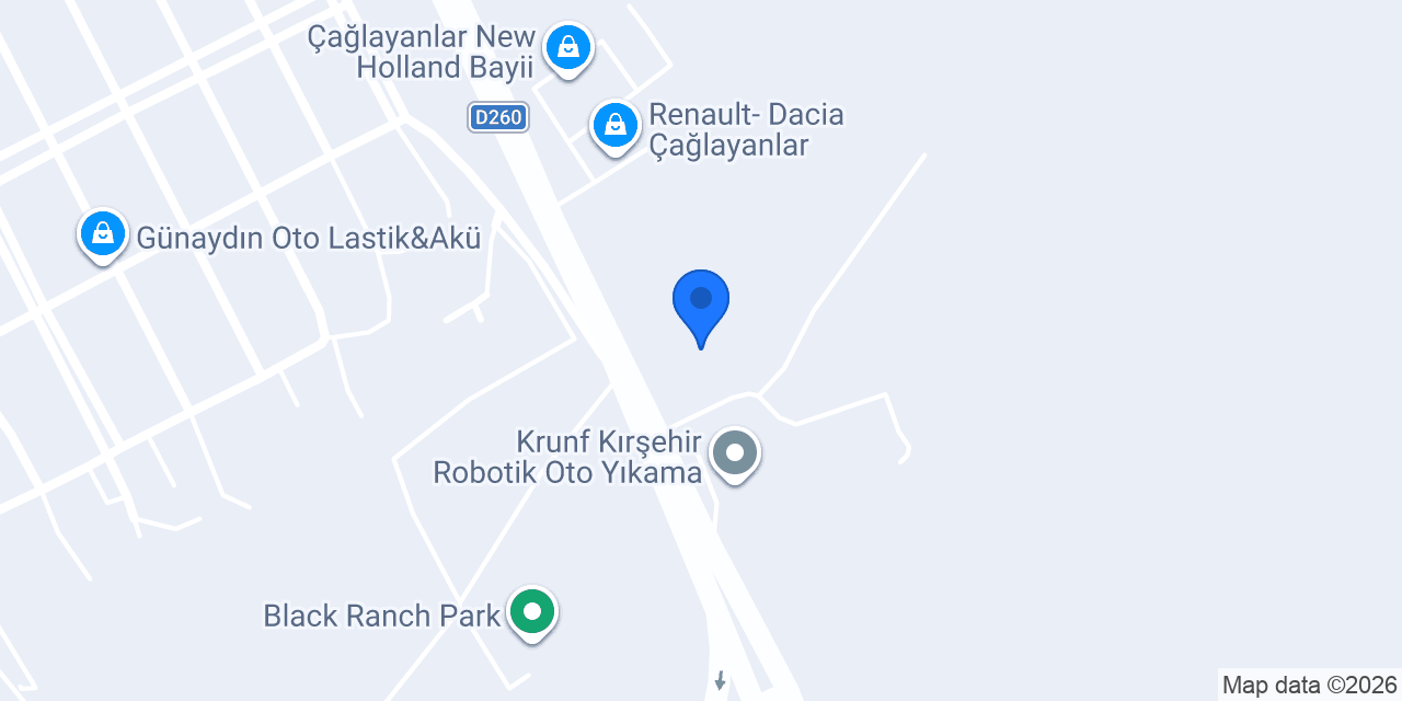 Massey Ferguson-Memişoğulları Kırşehir Plaza konumu