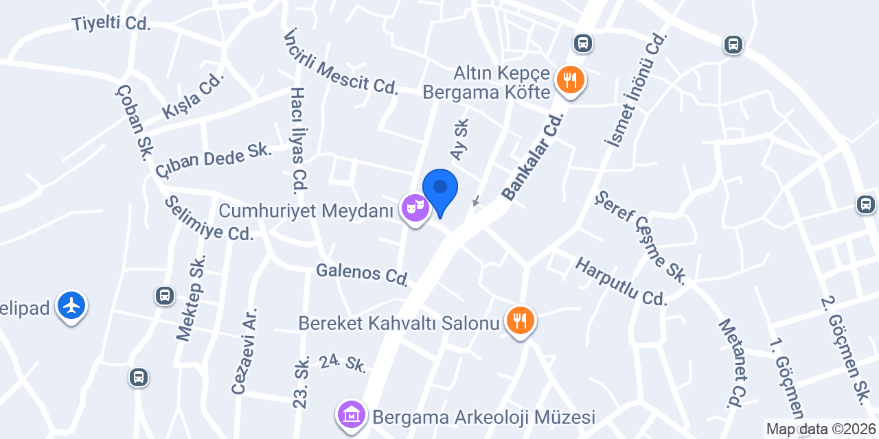 Bergama Duman Emlak konumu