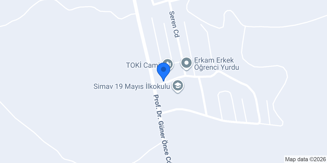 19 Mayıs Toki Aile Çay Bahçesi konumu