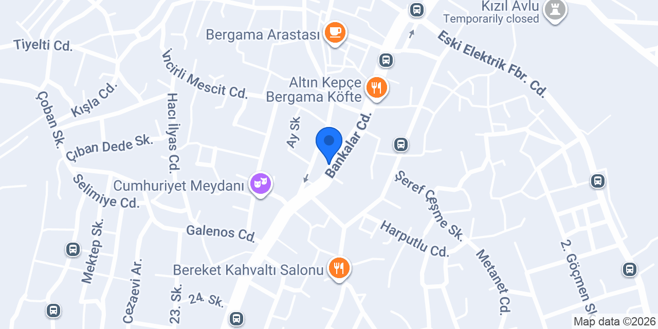 Ege Ea Sigorta Yörem Şubesi Bergama konumu