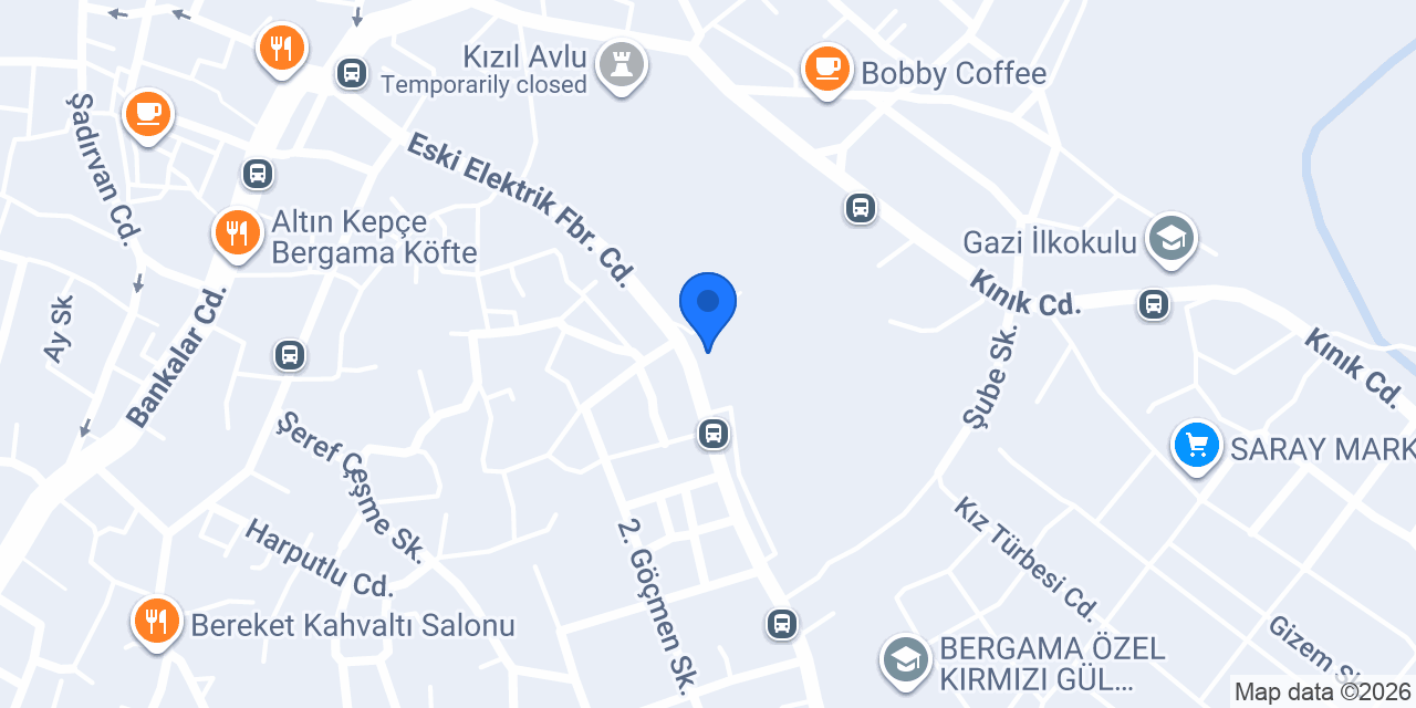 Evran Ticaret konumu