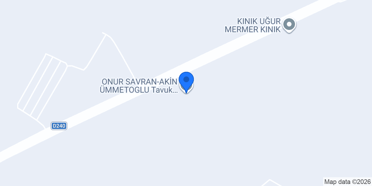 ONUR SAVRAN-AKİN ÜMMETOGLU Tavuk Çiftliği konumu