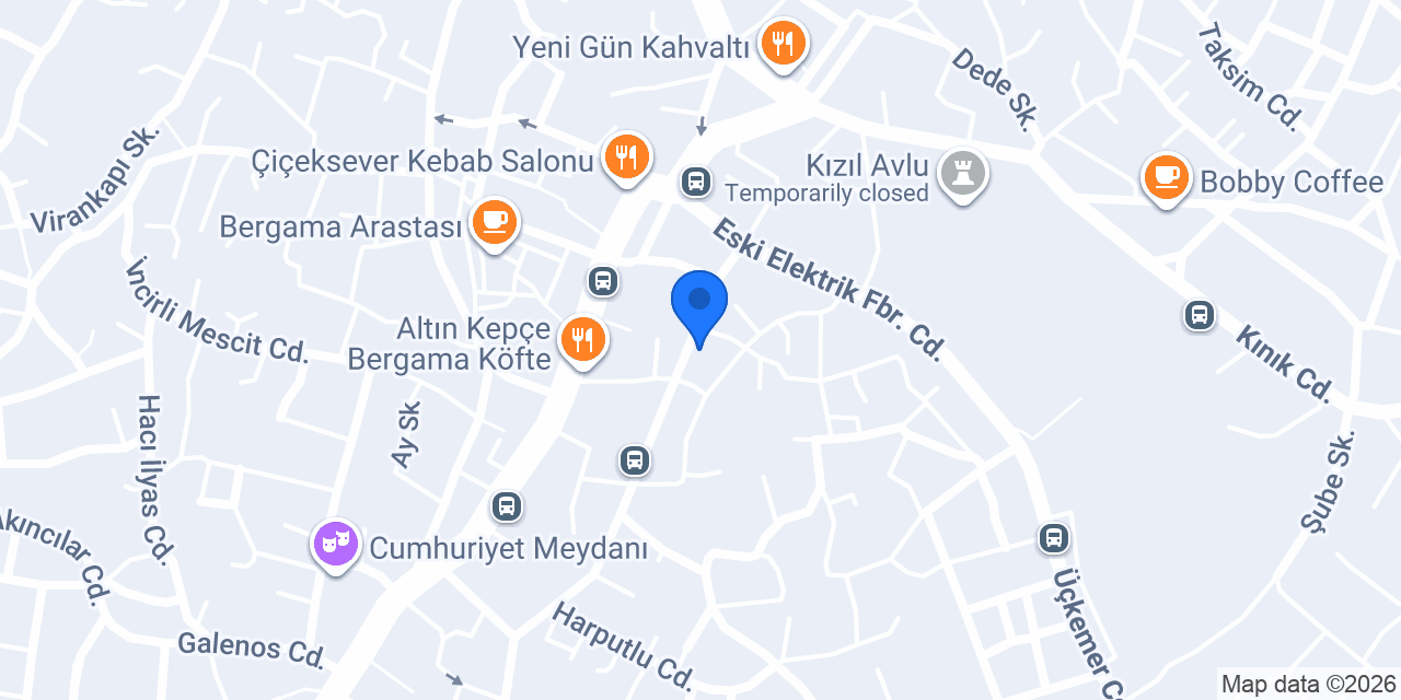 Yağmur Oto konumu