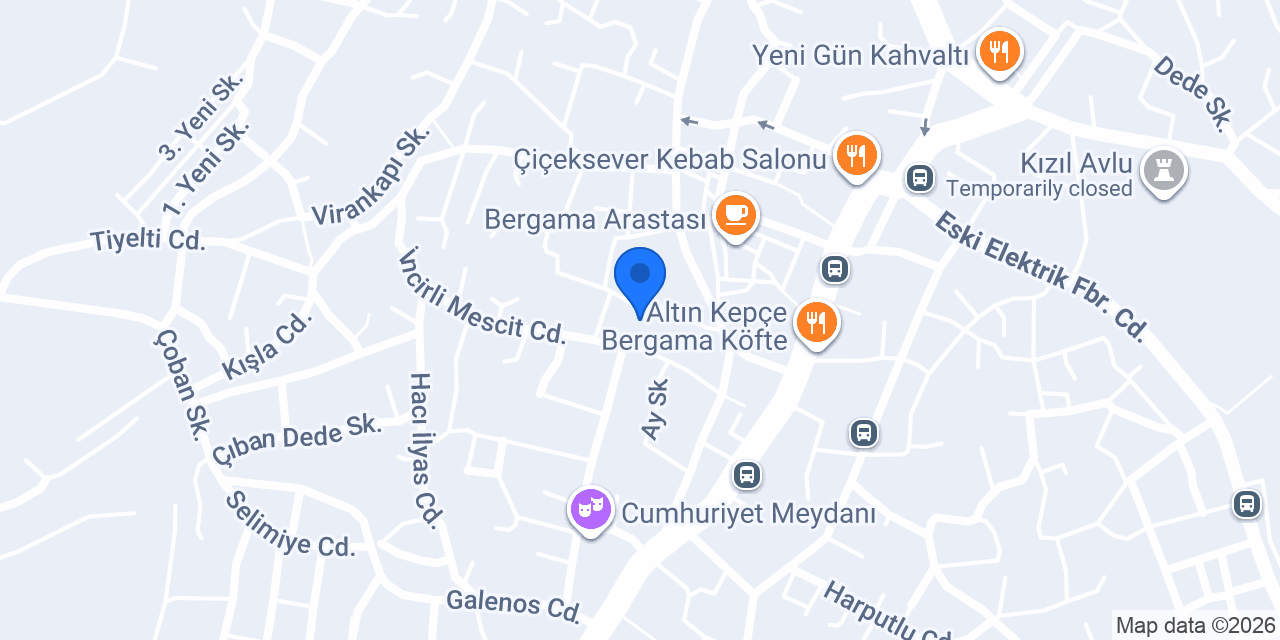 Mitos Konak Pension konumu