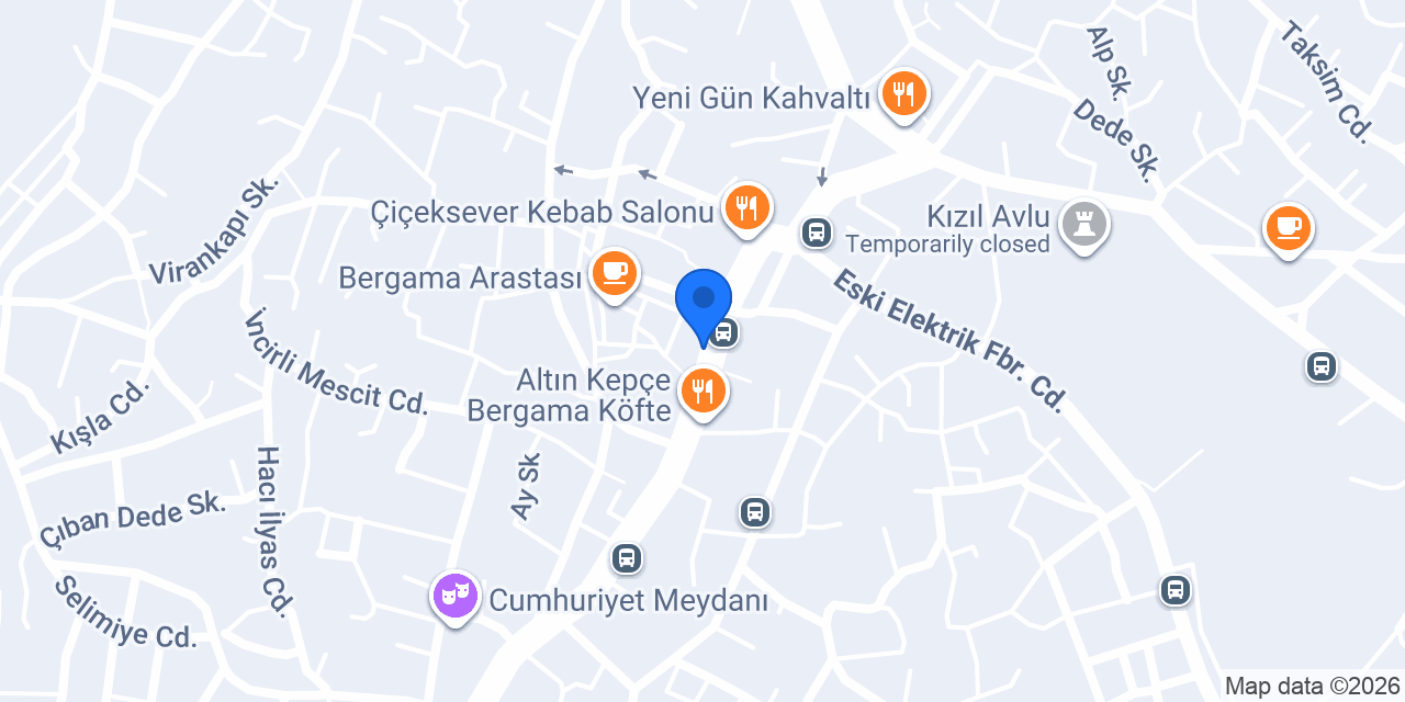 Akbank konumu