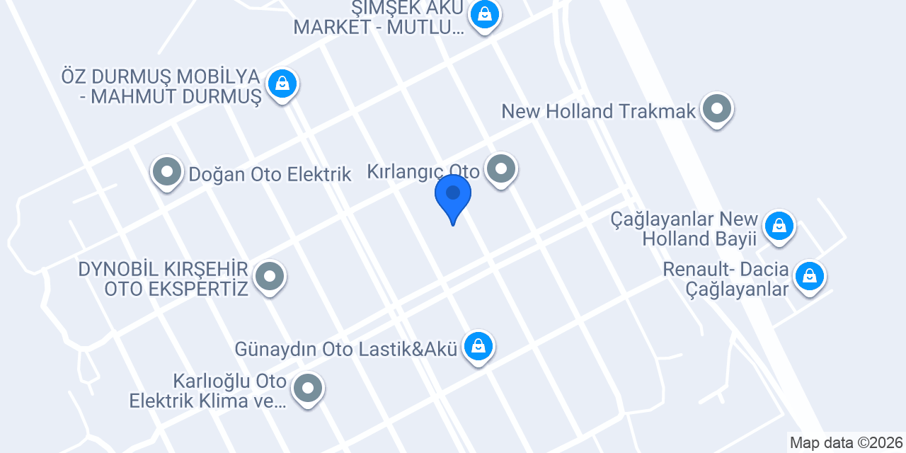 MURAT OTO KIRŞEHİR konumu