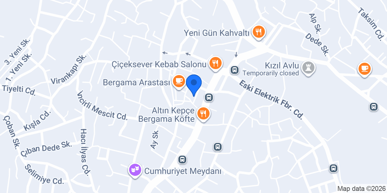 Dostlar Lokantası konumu