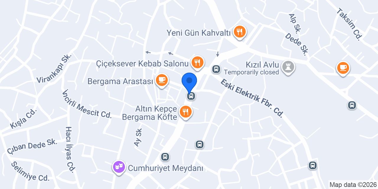 Özbek Kuyumculuk konumu