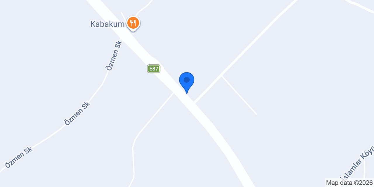 Hak değirmencilik Ltd zeytinyağı fabrikası konumu