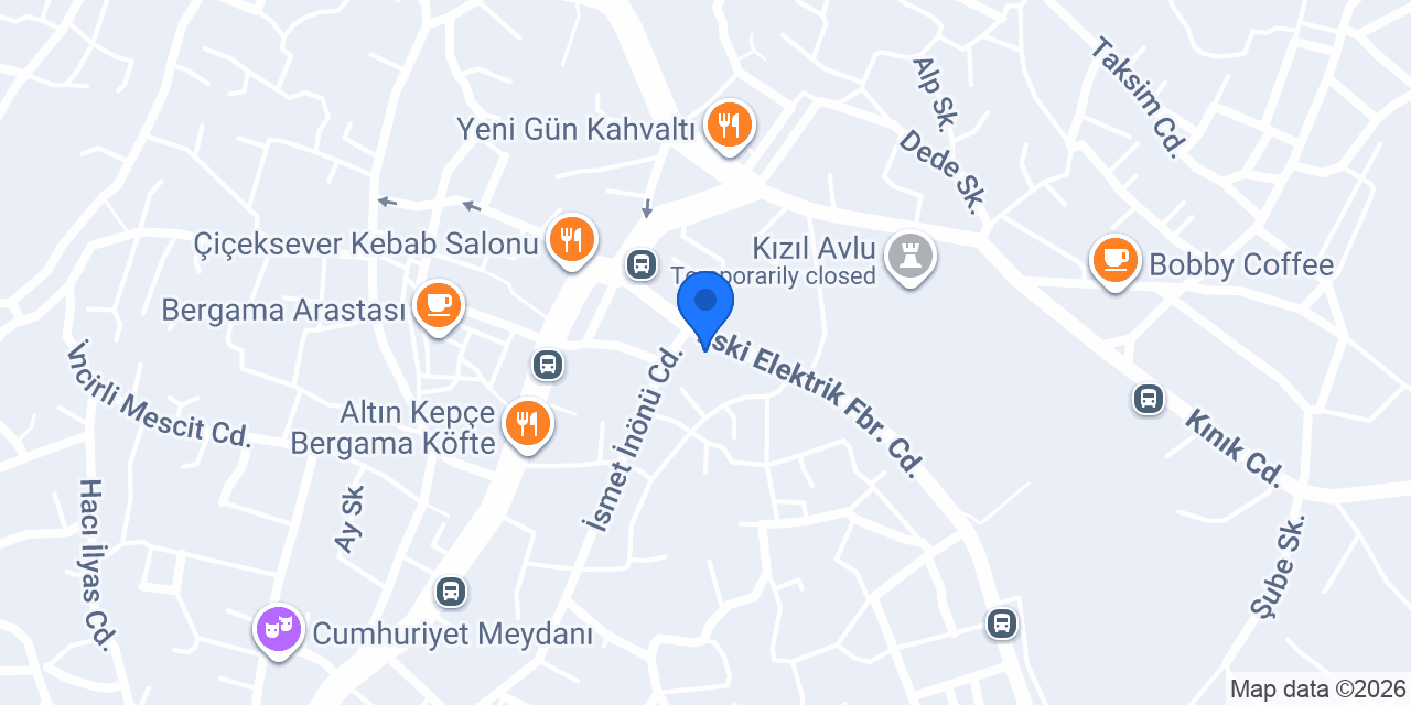 Tosun Kereste ve yapı malzemeleri konumu