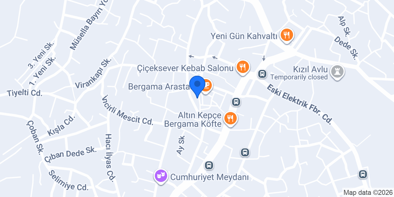 Krates Parşömen konumu