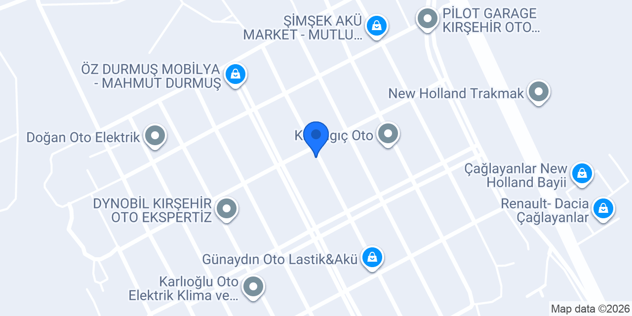 Garaj 40 Oto Servis konumu