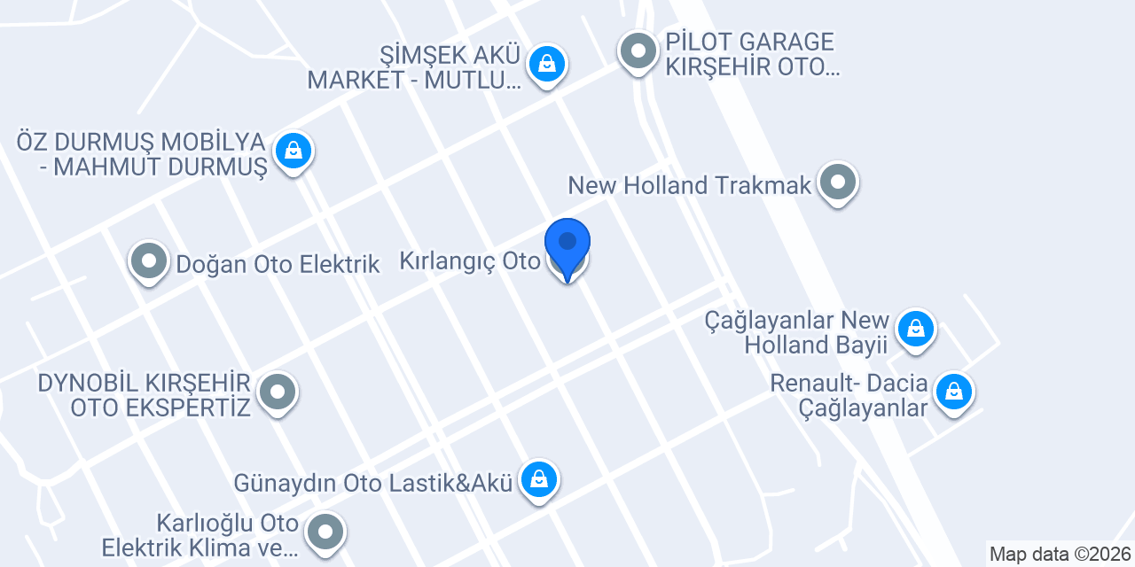 Kırlangıç Oto konumu