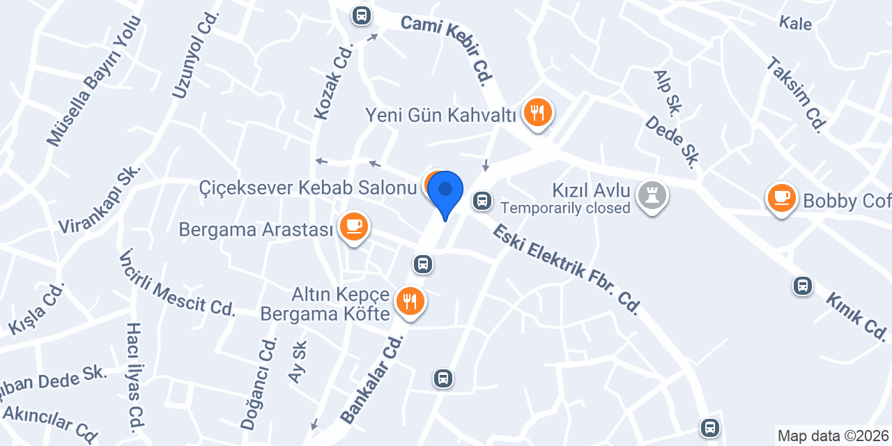 Demirözen Ticaret konumu