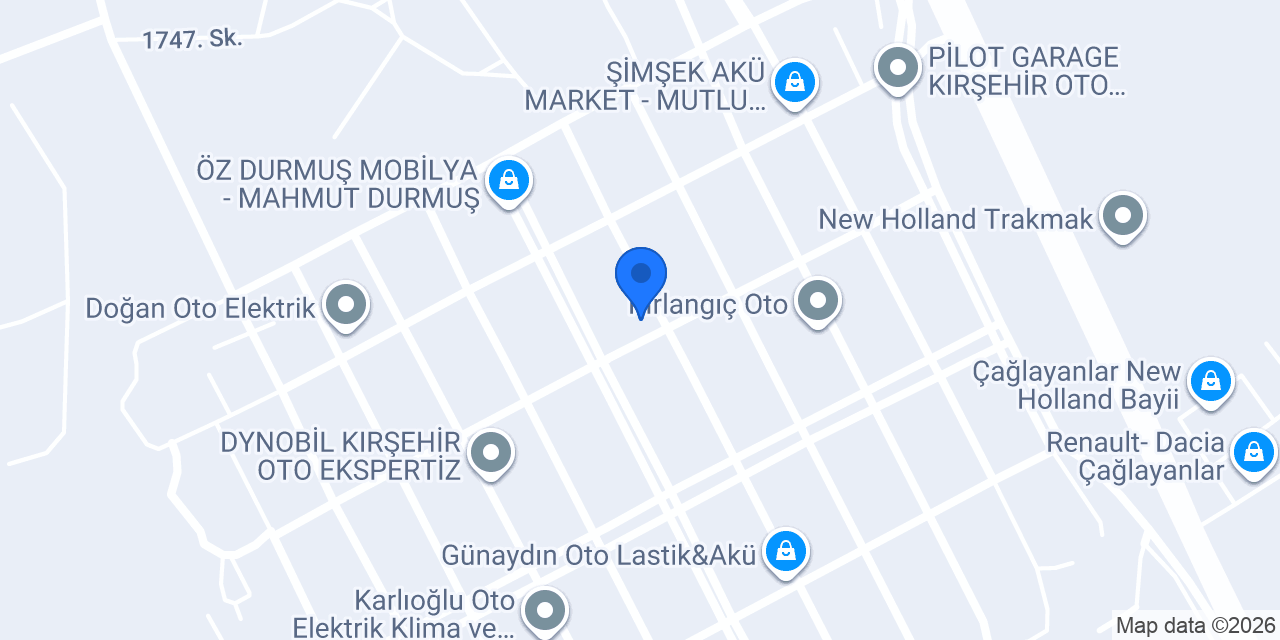 Çayır Oto Elektrik konumu