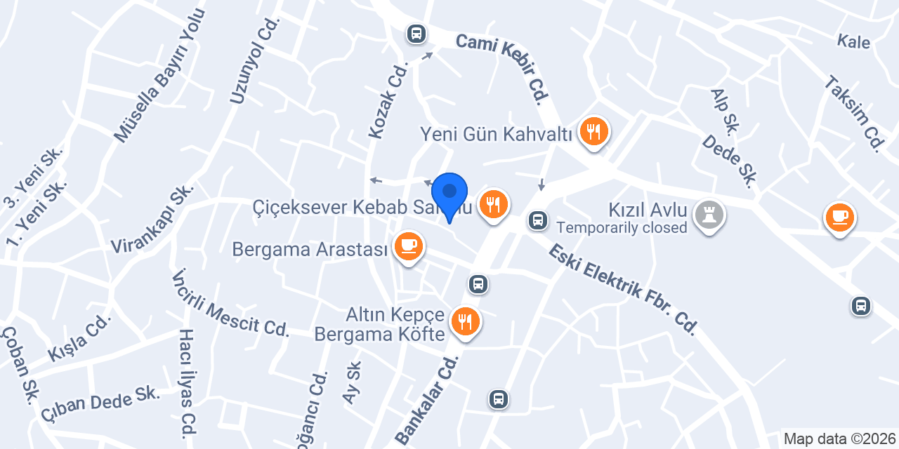 Kevser Moda Dikim Evi konumu